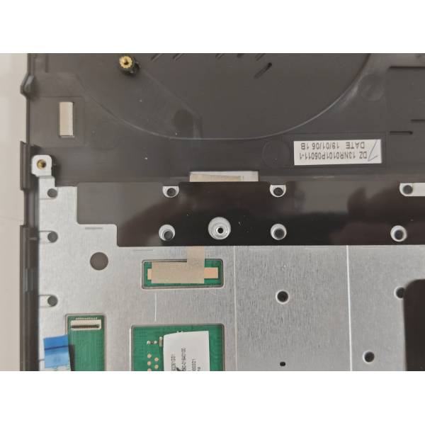 Carcasa superioara cu tastatura palmrest Laptop Gaming, Asus, ROG Zephyrus S GX531G, 90NR01D1-R31US0, 13NR0101P01111, 13NR0101P05011-1, 13N1-7QA0101, 13NR01D1AM0701, GX531GX-1A, iluminata, RGB 4-Zone, neagra, layout US