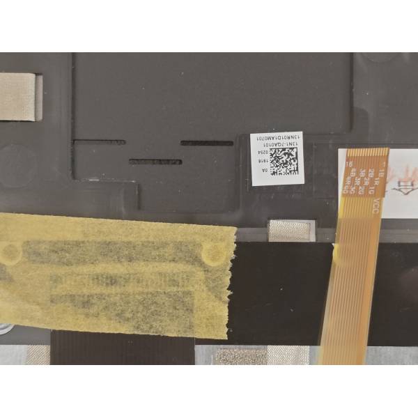 Carcasa superioara cu tastatura palmrest Laptop Gaming, Asus, ROG Zephyrus S GX531G, 90NR01D1-R31US0, 13NR0101P01111, 13NR0101P05011-1, 13N1-7QA0101, 13NR01D1AM0701, GX531GX-1A, iluminata, RGB 4-Zone, neagra, layout US