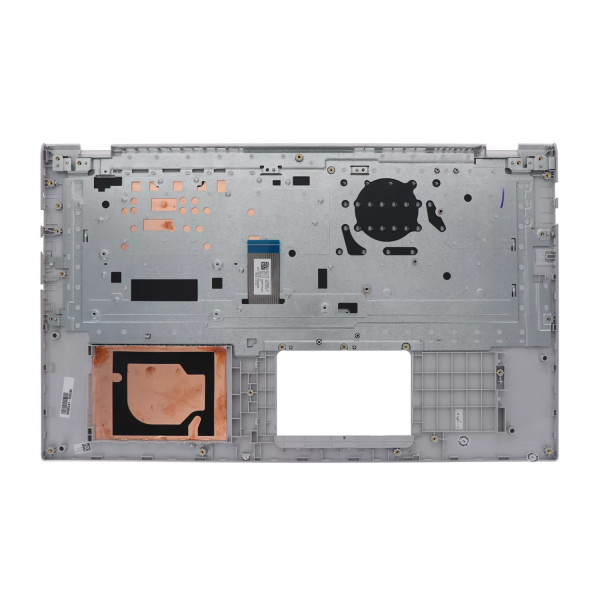 Carcasa superioara cu tastatura palmrest Laptop, Asus, VivoBook S17 S712D, S712DA, S712DAM, S712DK, S712E, S712EA, S712EAM, S712EQ, S712EQM, 90NB0TW1-R30UK0, 90PC27380100GZ, 13NB0TW0M01011, 13N1-D0A0101, 13N1-D0A0401, argintie, layout UK