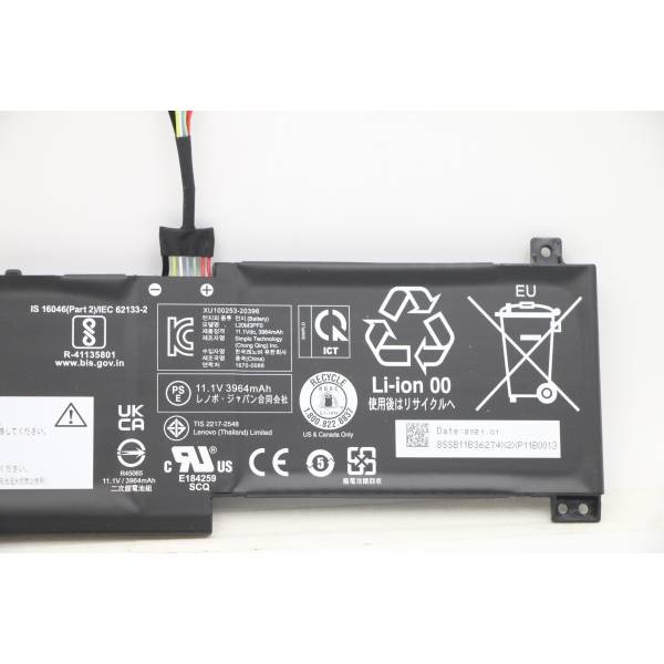 Baterie Laptop, Lenovo, 5B11B36275, 5B11B36279, 5B11B36283, 5B11N52013, 5B11N52029, 5B11N52033, 5B11N52038, 5B11B36273, 5B11B36278, 5B11B36285, 5B11N52011, 3ICP6/54/90, L20C3PF0, 11.1V, 3964mAh, 45Wh