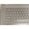 Carcasa superioara cu tastatura palmrest Laptop, Asus, Business P1701F, P1701FA, P1701FB, 90NB0L61-R31US0, 90PC27130101GZ, 13NB0L60M01211, 13N1-7GA0S01, X712FA-8S, iluminata, argintie, layout US
