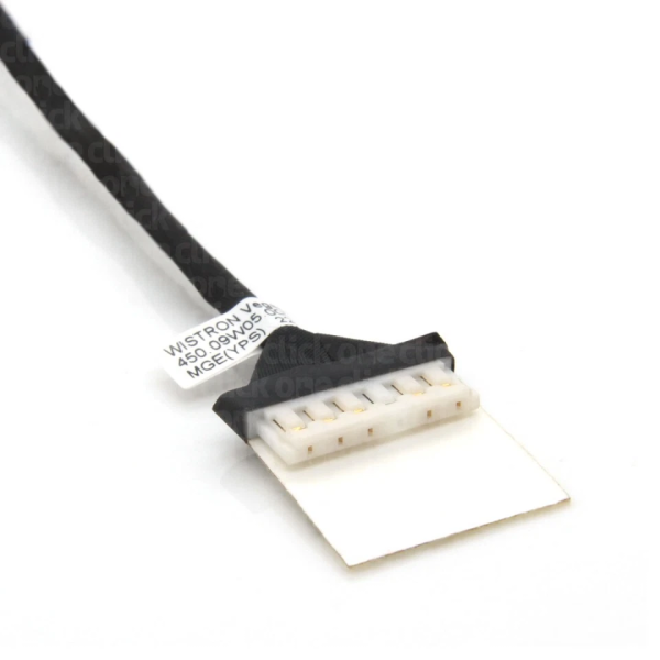 Mufa alimentare Laptop, Dell, Vostro 15 3578, P63F, P63F002, 0FWGMM, FWGMM, 450.09W05.0001, WISTRON Vegas 14 DC IN Cable, 8.5cm