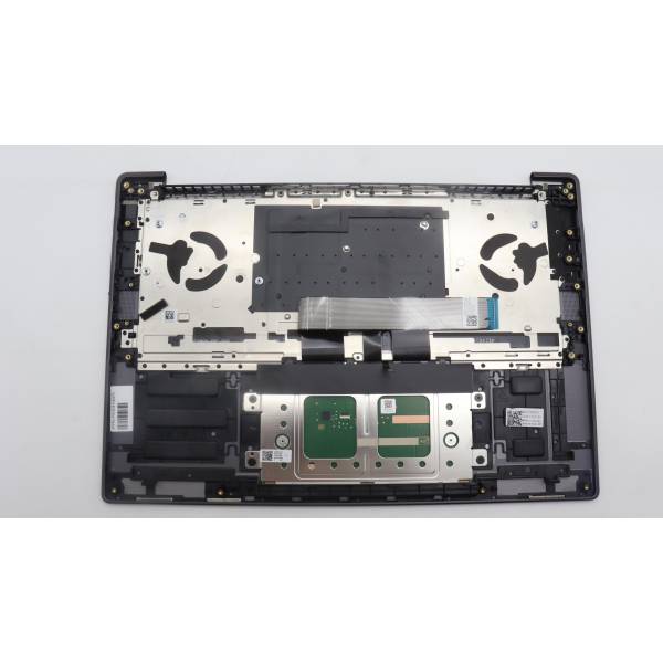 Carcasa superioara cu tastatura palmrest Laptop, Lenovo, Yoga Pro 7 14APH8 Type 82Y8, 5CB1L80275, HQ207220BC000, HQ269010001H0, NB6369, iluminata, Storm Grey, layout US