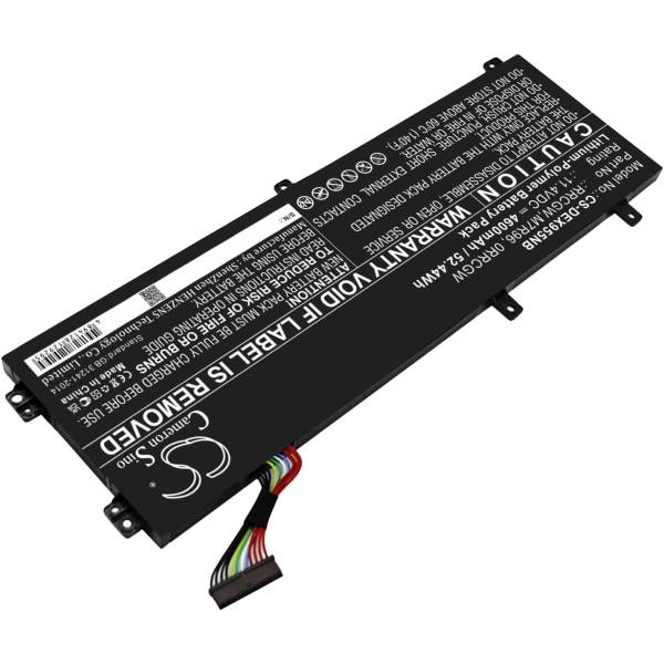Baterie compatibila Laptop, Dell, Precision 5530, P56F, P56F003, RRCGW, M7R96, 0RRCGW, CS-DEX955NB, 11.4V, 4600mAh, 52.44Wh