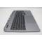 Carcasa superioara cu tastatura palmrest Laptop Gaming, LOQ 15AHP9 Type 83DX, 5CB1P43384, AP921000101, iluminata, gri, layout US