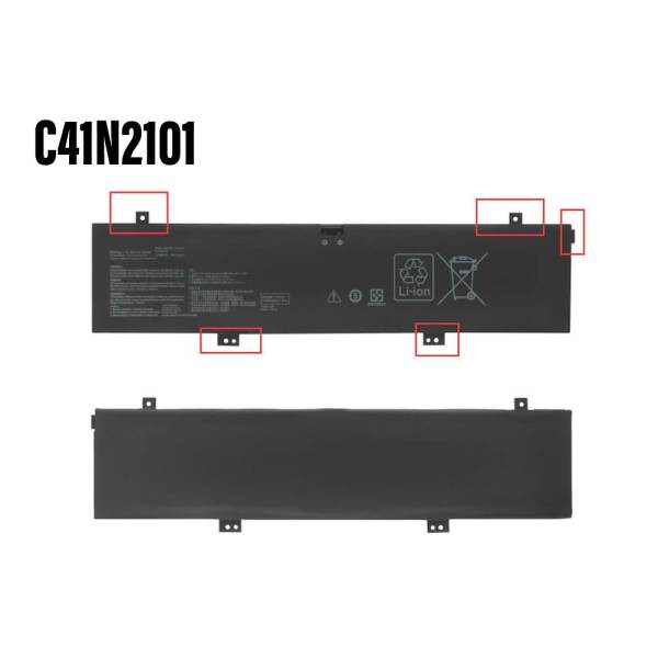 Baterie Laptop Gaming, Asus, TUF Dash F15 FX517Z, FX517ZC, FX517ZE, FX517ZR, FX517ZM, 0B200-04110000, 4ICP4/59/122, C41N2101-1, 15.48V, 4770mAh, 76Wh