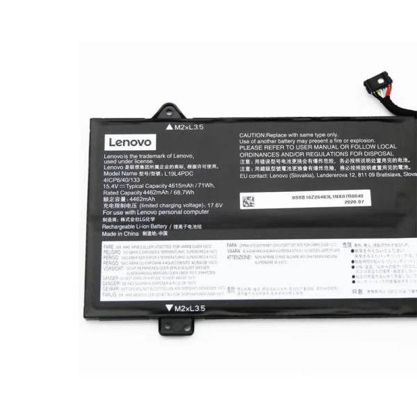 Baterie Laptop, Lenovo, IdeaPad Yoga 7-15ITL5 Type 82BJ, 5B10Z26485, 4ICP6/40/132, L19L4PDC, 15.4V, 4462mAh, 71Wh