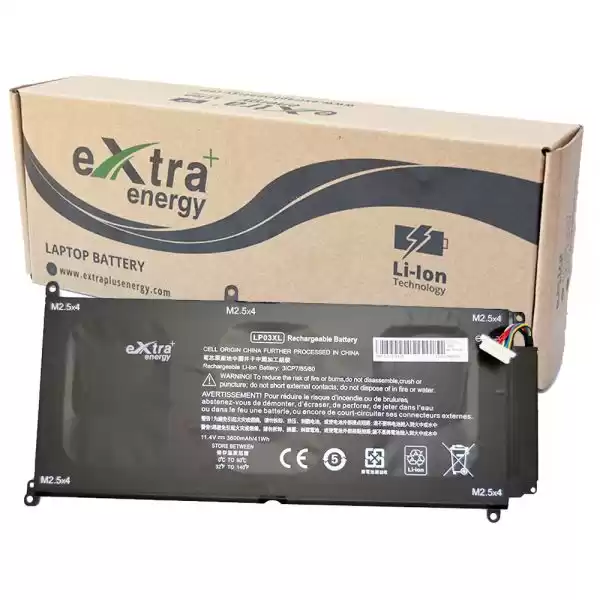 Baterie compatibila Laptop, HP, Envy M6-P, 805094-005, HSTNN-DB7C, HSTNN-DB6X, 3ICP7/65/80, LP03XL, 11.4V, 3600mAh, 41Wh