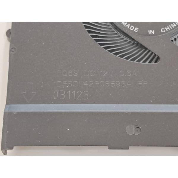 Set coolere Laptop Gaming, Gigabyte AORUS 15 BKF, BMF, BSF, DFSCL42P06593A-FQ6S, DFSCL42P16593A-FQ6R, 12V, 0.6A, CPU si GPU