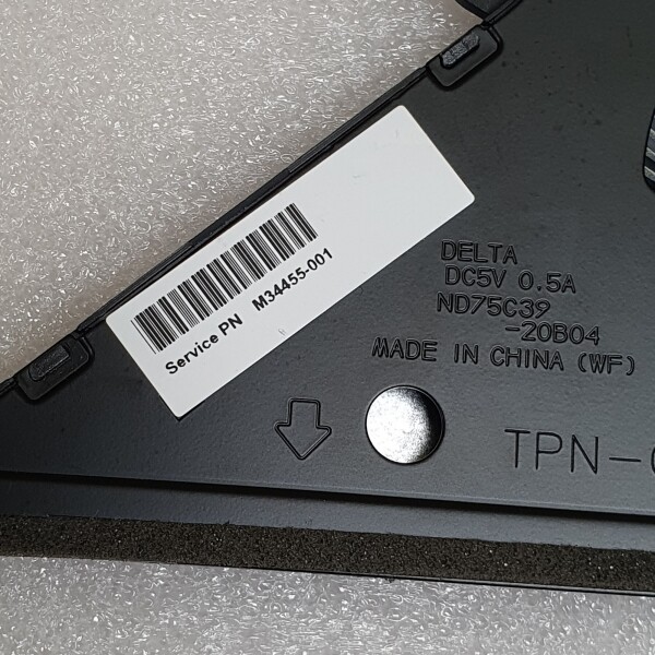 Cooler Laptop, HP, Pavilion 14-DV, 14T-DV, TPN-Q244, M24540-001, M34455-001, ND75C39-20B04, EG50040S1-CL40-S9A, DQ6D616M000, UMA, pentru placa video integrata, 5V, 0.5A