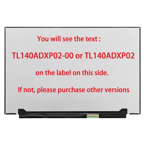 Display Laptop Gaming, Razer Blade 14 2024 RZ09-0508, TL140ADXP02, TL140ADXP02-00, 14 inch, slim, 2560x1600, WQXGA, 165Hz, 40 pini