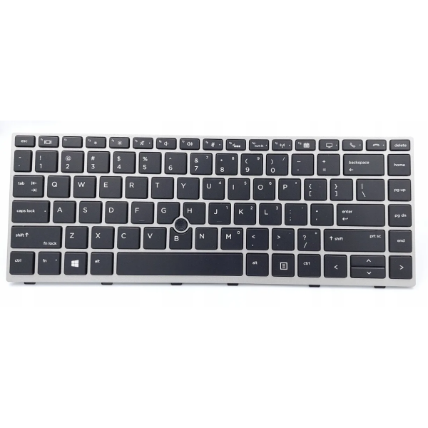 Tastatura Laptop, HP, EliteBook 840 G6, 846 G6, L14379-001, 6037B0138901, iluminata, neagra, layout US