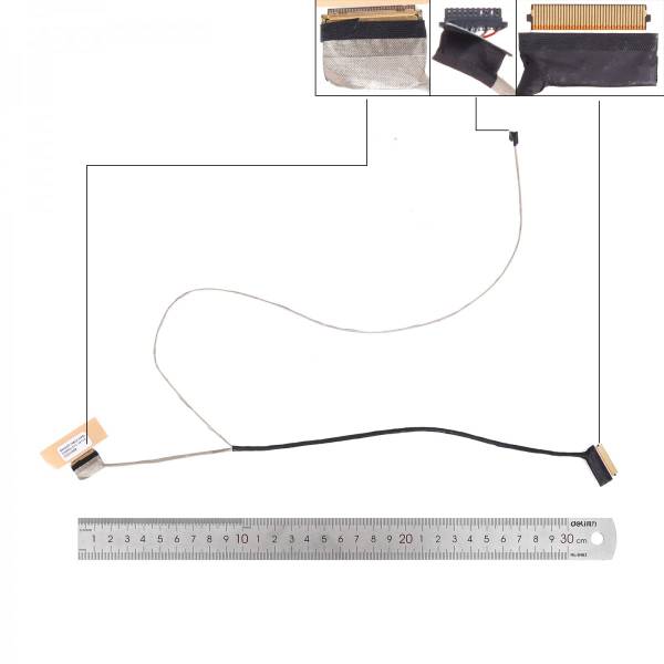 Cablu video LVDS Laptop Gaming, Asus, TUF F15 FX506L, FX506LH, FX506LHB, FX506LI, FX506LU, 14005-03400100, 14005-03400300, DD0BKXLC000, DD0BKXLC010, FHD, 60Hz, BKX EDP CABLE, 30.7cm, 30 pini