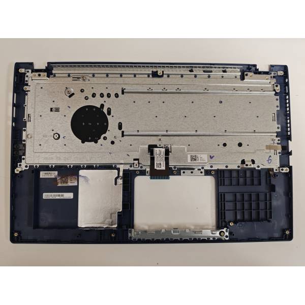 Carcasa superioara cu tastatura palmrest Laptop, Asus, VivoBook 15 K509F, K509FA, K509J, K509JA, 90NB0P53-R32US0, 13NB0MZ3P02021-3, 39XKRTAJNA0, FBXKR009010, 13NB0MZ0M05011, X509DA-1B, iluminata, albastra, layout US