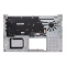 Carcasa superioara cu tastatura palmrest Laptop, Asus, VivoBook 15 F513E, F513EA, F513EP, F513I, F513IA, 90NB0RR3-R32US0,X513IA-2D, 13N1-BBA0F01, 13N1-BBM0301, iluminata, argintie, layout US