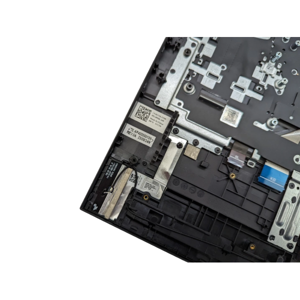 Carcasa superioara cu tastatura palmrest Laptop Gaming, Dell, G16 7630, P122F, P122F001, P122F002, 0XYT06, XYT06, AP400000101, iluminata, RGB, neagra, layout US