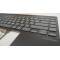 Carcasa superioara cu tastatura palmrest Laptop, ZenBook 14 90NB0SM1-R30UI1, 90NB0SM1-R30UI0, 90NB0SM1-R30US0, 90NB0SM1-R30US1, HQ207209710000, iluminata, gri, layout US
