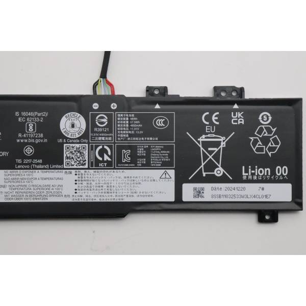 Baterie Laptop Gaming, Lenovo, LOQ 15IAX9E Type 83LK, 5B11Q32534, 3ICP6/54/90, L24D3PF0, 11.31V, 4950mAh, 57.5Wh