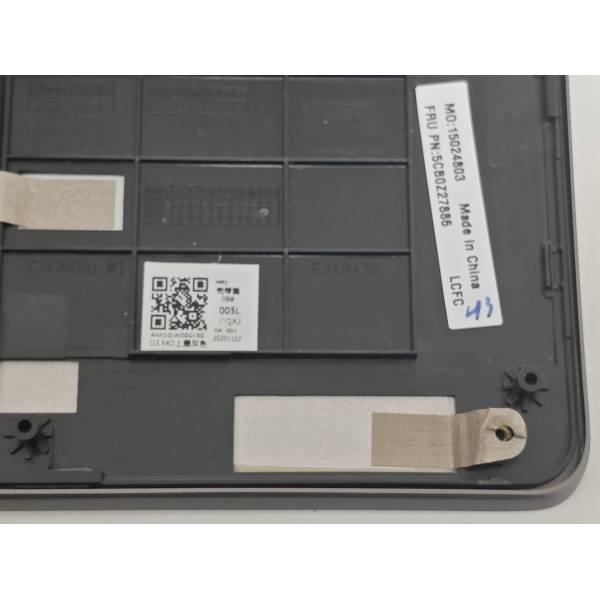 Carcasa superioara cu tastatura palmrest Laptop, Lenovo, IdeaPad S540-13IML Type 81XA, 5CB0Z27886, AM1GW000J30, AM1GW000700, ET1GW000100, iluminata, Iron Grey, layout UK