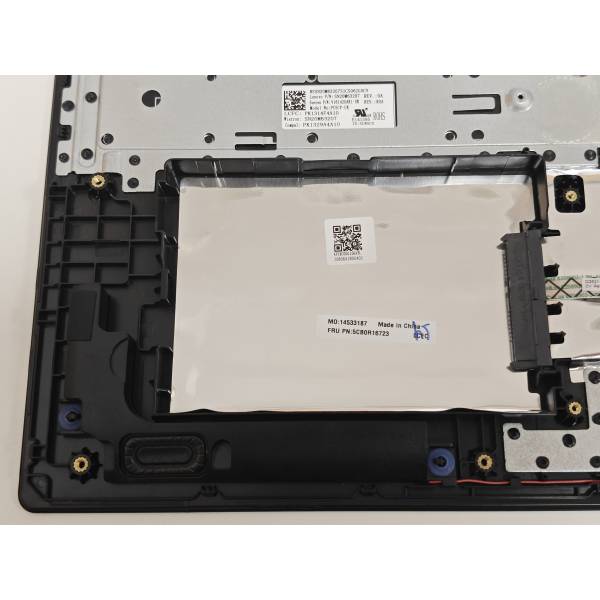 Carcasa superioara cu tastatura palmrest Laptop, Lenovo, IdeaPad 330-15IKB Type 81DC, 81DE, 5CB0R16723, AP18C000150, AM13R000600, DG521, Iron Grey, layout UK