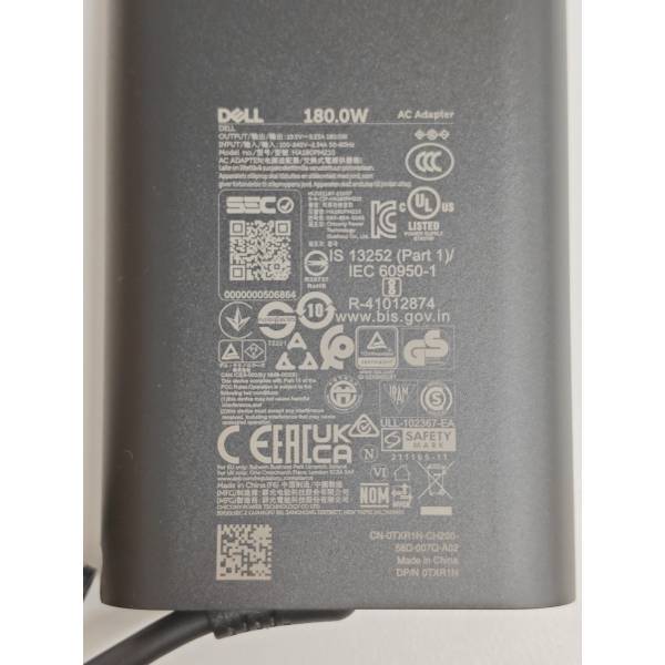 Incarcator Laptop Gaming, Dell, Inspiron 15 7577, P72F, P72F001, 0TXR1N, TXR1N, HA180PM210, 19.5V, 9.23A, 180W, mufa 7.4x5.0mm