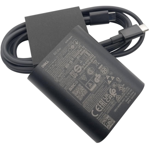 Incarcator Laptop, Dell, Latitude 14 5430, P137G, P137G005, P137G006, VMJKJ, 0VMJKJ, 6FNJG, 06FNJG, HA60NM200, LA60NM200, 20V, 3.0A, 60W, USB-C