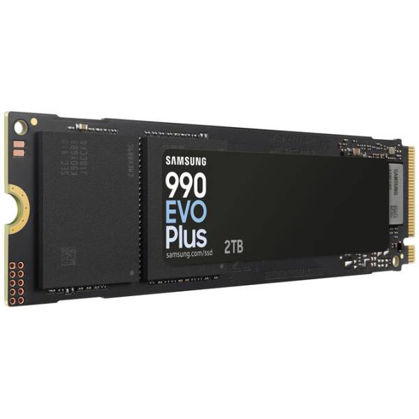 Solid State Drive (SSD) Samsung, 2TB, PCIe Gen 4.0 x 4, NVMe M.2, 990 EVO Plus MZ-V9S2T0BW, 6300 MB/s, 7250 MB/s, Laptop/Desktop