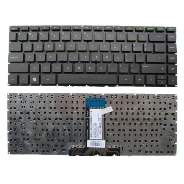 Tastatura Laptop, HP, 14S-BE, neagra, layout US