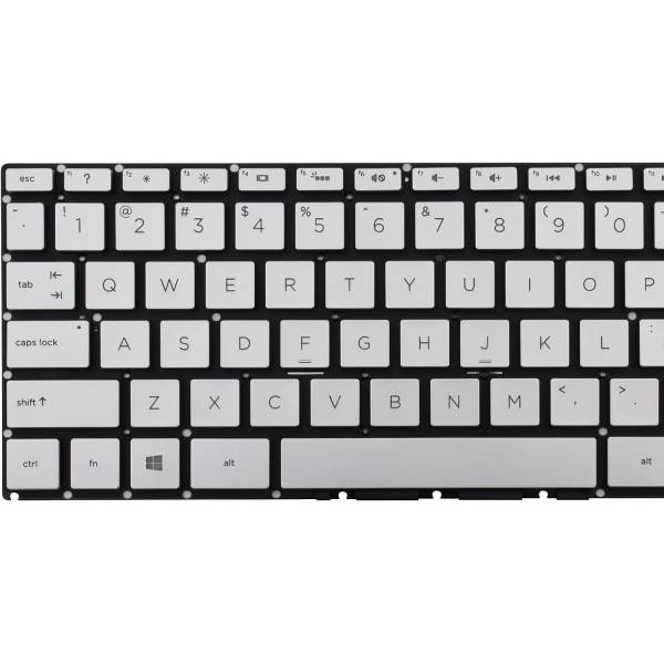Tastatura Laptop, HP, 14-BW, argintie, layout US