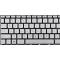 Tastatura Laptop, HP, 14-BW, iluminata, argintie, layout US