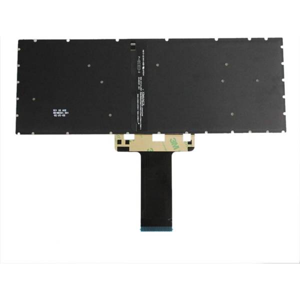 Tastatura Laptop, HP, 14-BW, iluminata, argintie, layout US