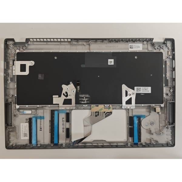 Carcasa superioara cu tastatura palmrest Laptop, Acer, Aspire Swift 5 SF514-55TA, 6B.A6SN8.001, HQ20720976007, HQ31302475000, NC2101111F, iluminata, gri, layout US