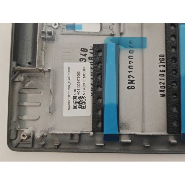Carcasa superioara cu tastatura palmrest Laptop, Acer, Aspire Swift 5 SF514-55TA, 6B.A6SN8.001, HQ20720976007, HQ31302475000, NC2101111F, iluminata, gri, layout US
