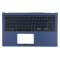 Carcasa superioara cu tastatura palmrest Laptop, Asus, VivoBook 15 K512F, K512FA, K512J, K512JA, 90NB0M96-R31UI1, 13NB0M96P02012-1, 13NB0M96AP0101, 13N1-88A0301, X512FL-8B, albastra, layout US