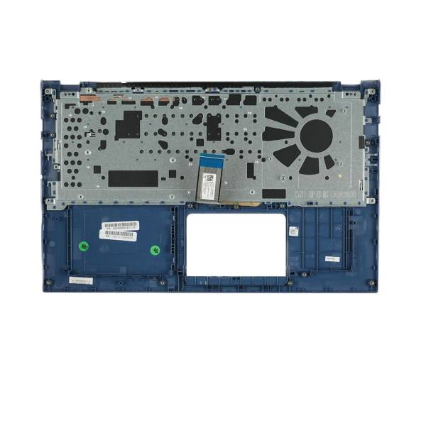 Carcasa superioara cu tastatura palmrest Laptop, Asus, VivoBook 15 K512F, K512FA, K512J, K512JA, 90NB0M96-R31UI1, 13NB0M96P02012-1, 13NB0M96AP0101, 13N1-88A0301, X512FL-8B, albastra, layout US