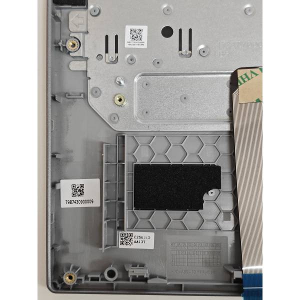 Carcasa superioara cu tastatura palmrest Laptop, Acer, Aspire 5 A515-57, A515-57G, A515-57T, 6B.K3BN2.001, AP3TY000110, AM3TY000200, iluminata, gri, layout US