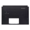 Carcasa superioara cu tastatura palmrest Laptop Gaming, Asus, TUF Gaming A16 FA607N, FA607NUG, FA607NUQ, 90NR0IX3-R31US0, 6070B2233501, FA607PV-3A, iluminata, neagra, layout US