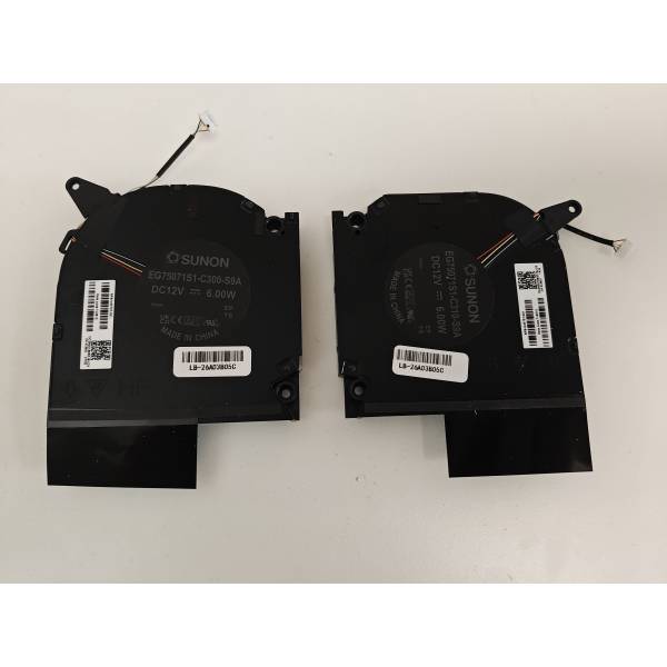 Set coolere Laptop Gaming, HP, Omen 16-XF, N44737-001, EG75071S1-C300-S9A, EG75071S1-C310-S9A, DC2800166S0, 12V, 6.00W, CPU si GPU