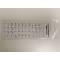 Sticker tastatura alb layout romana (ro) pentru caractere cu diacritice