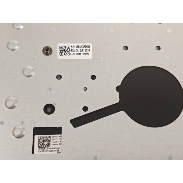 Carcasa superioara cu tastatura palmrest compatibila Laptop, Asus, VivoBook 15 D1502I, D1502IA, D1502Y, D1502YA, D1502Q, D1502QA, 90NB0Y52-R30UI0, 13N1-EDA0202, 13NB0VX2P03012-3, iluminata, albastru argintiu, layout US