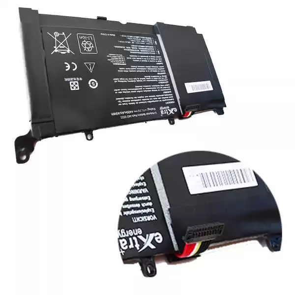 Baterie compatibila Laptop, Asus, VivoBook S551L, S551LA, S551LB, S551LN, 0B200-00450100, 0B200-00450400, A42-S551, 11,1V, 4400mAh, 49Wh