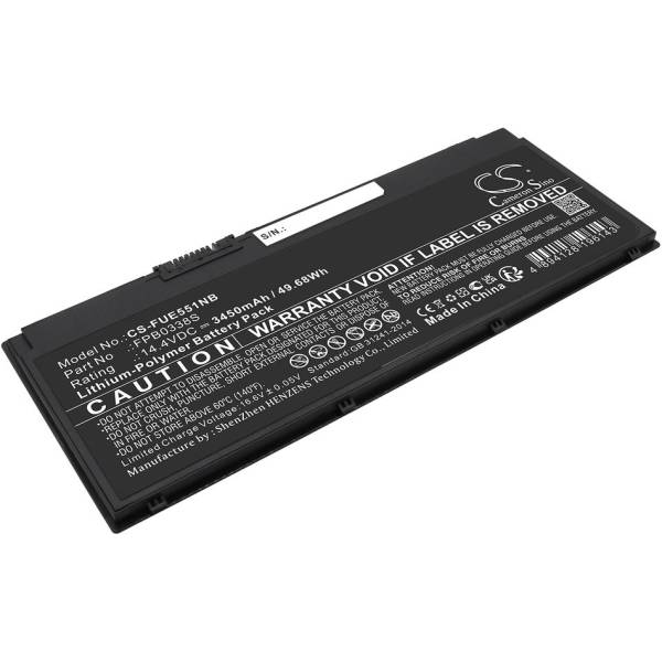 Baterie compatibila Laptop, Fujitsu, LifeBook U747, U748, U749, CS-FUE551NB, FPB0338S, 14.4V, 3450mAh, 49.68Wh