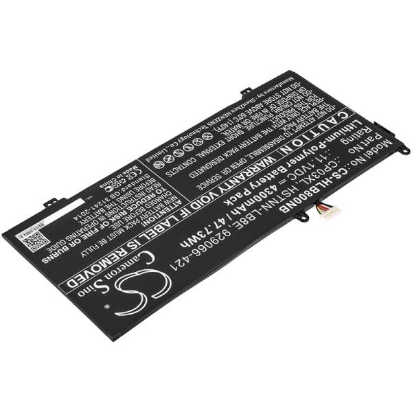 Baterie compatibila Laptop 2-in-1, HP, Envy 14 X360 14-ES, 14T-ES, TPN-W158, 929066-421, HSTNN-LB6E, HSTNN-LB8E, CP03XL, 11.1V, 4300mAh, 47.73Wh