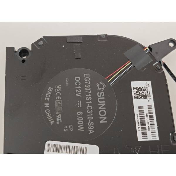Cooler placa video Laptop Gaming, HP, Omen 16-XF, N44737-001, EG75071S1-C310-S9A, DC2800166S0, 12V, 6.00W, CPU