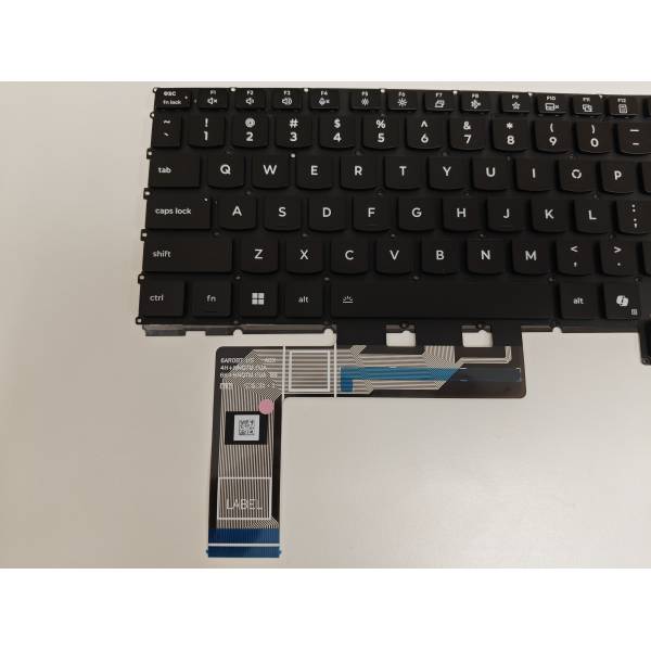 Tastatura Laptop, Lenovo, Legion 5 15AKP10 Type 83F1, iluminata, conector 4 pini, neagra, layout US