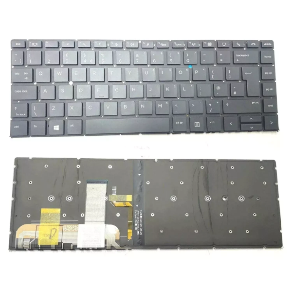 Tastatura Laptop, HP, EliteBook X360 1040 G5, iluminata, layout UK