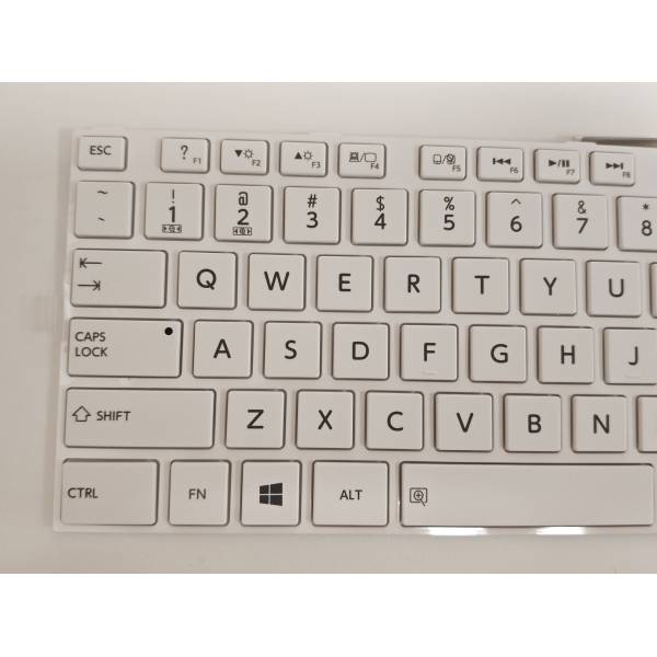 Tastatura Laptop, Toshiba, Satellite M50-A, alba, layout US