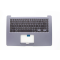 Carcasa superioara cu tastatura palmrest Laptop, Asus, VivoBook 15 F510Q, F510QA, F510QR, 90NB0GS5-R30590, 39XKGTCJN80, X510UN-1B, iluminata, gri, layout US