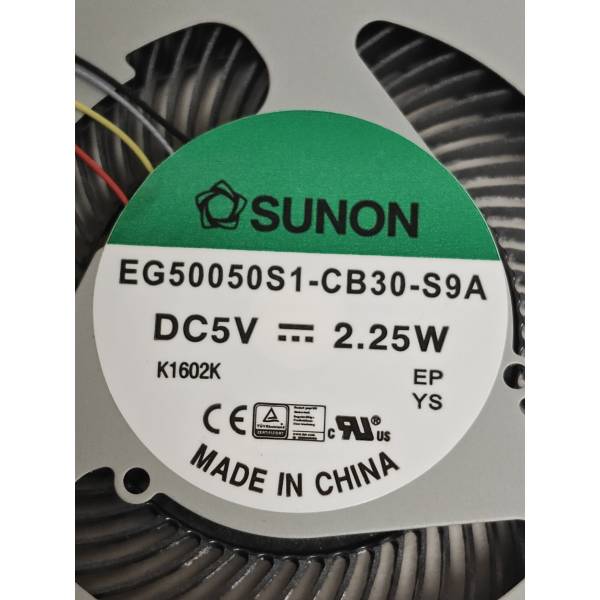 Cooler Laptop, Asus, VivoBook 15 K542U, K542UF, 13NB0FD0T04021, EG50050S1-CB30-S9A, 13N1-26P0202, 5V, 2.25W