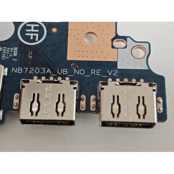 Modul USB, sim si reset Laptop, Lenovo, IdeaPad Slim 5 16IAH10 Type 83ND, 5C50S25748, NB7203A